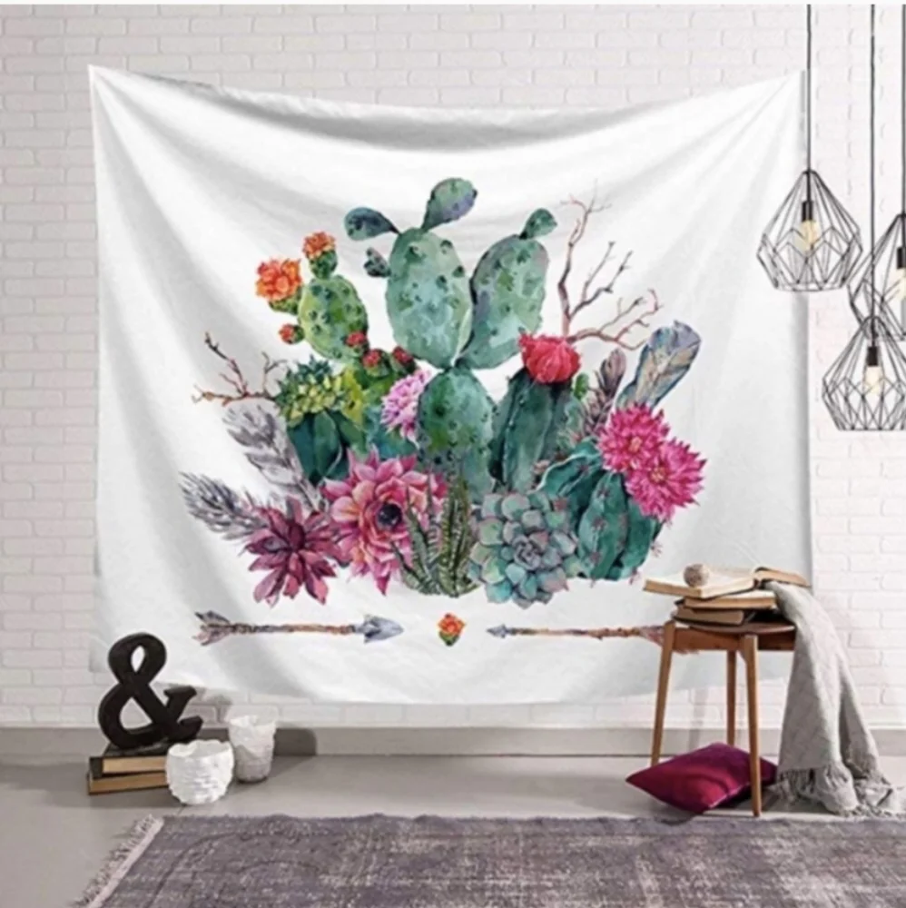 Floral Tapestry-Succulents & Cactus (Like New)